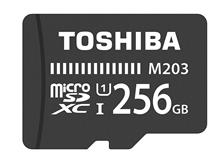 کارت حافظه microSDXC توشیبا مدل M203 کلاس 10 سرعت 100MBps با ظرفیت 256 گیگابایت
